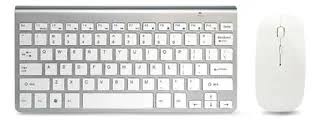 COMBO TECLADO Y MOUSE INALAMBRICO MAC